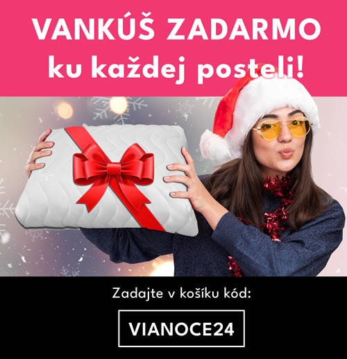 Vianoce vankúš zadarmo