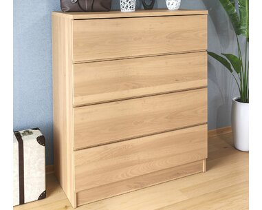 Komoda 4 - zásuvková LEA, masív buk Komoda 4 - zásuvková LEA, masív buk