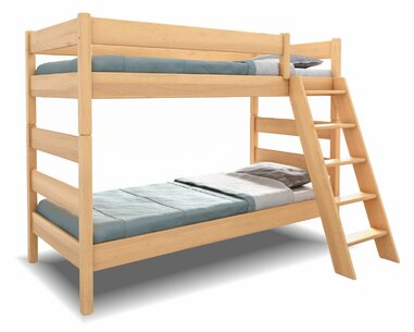 Poschodová posteľ JUNIOR 2, masív buk Poschodová posteľ JUNIOR 2, masív buk
