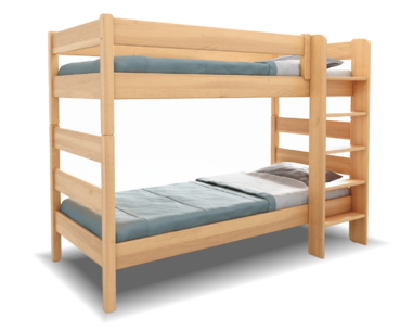 Poschodová posteľ JUNIOR 1, masív buk Poschodová posteľ JUNIOR 1, masív buk