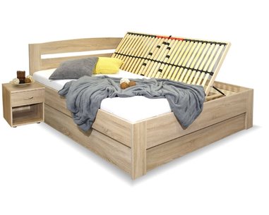 Manželská posteľ s úložným priestorom Maria, 160x220 Manželská posteľ s úložným priestorom Maria, 160x220