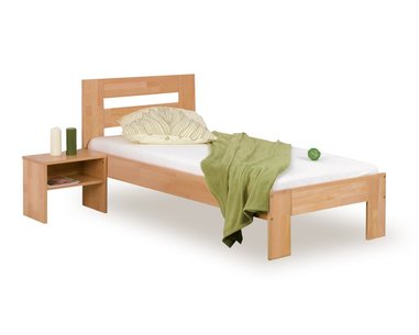 Jednolôžko z masívu METAXA 90x200, masív buk Jednolôžko z masívu METAXA 90x200, masív buk