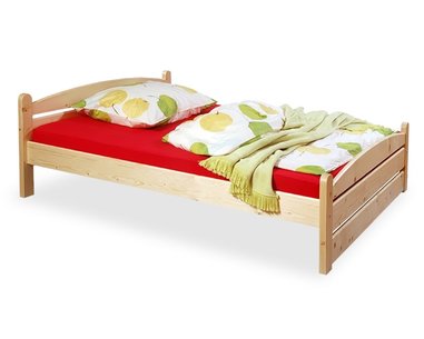 Posteľ z masívu - dvojlôžko THORSTEN 005, 160x200 Posteľ z masívu - dvojlôžko THORSTEN 005, 160x200