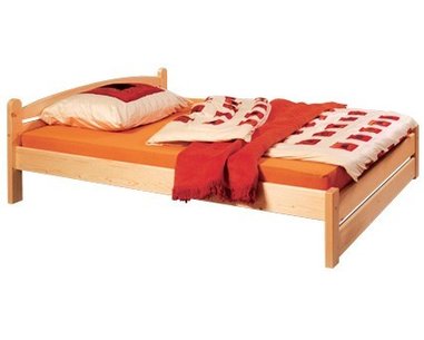Dvojlôžko z masívu - THORSTEN 005N, 160x200, masív smrek Dvojlôžko z masívu - THORSTEN 005N, 160x200, masív smrek
