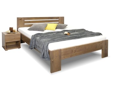 Zvýšená posteľ z masívu ROSA, masív smrek, 160x220 Zvýšená posteľ z masívu ROSA, masív smrek, 160x220