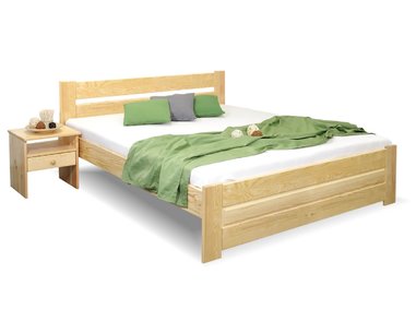 Posteľ dvojlôžko Hanka, 160x220cm, masív borovica Posteľ dvojlôžko Hanka, 160x220cm, masív borovica