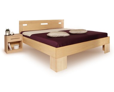 Manželská posteľ z masivu VAREZZA 6A, 160x220, masiv buk Manželská posteľ z masivu VAREZZA 6A, 160x220, masiv buk