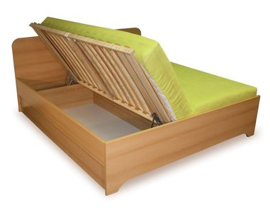 Manželská posteľ s úložným priestorom OTO, bočný výklop Manželská posteľ s úložným priestorom OTO, bočný výklop