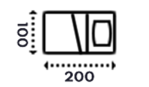 Postele z masívu 100x200 Postele z masívu 100x200