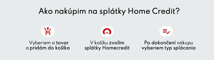 Ako nakúpiť na splátky Homecredit